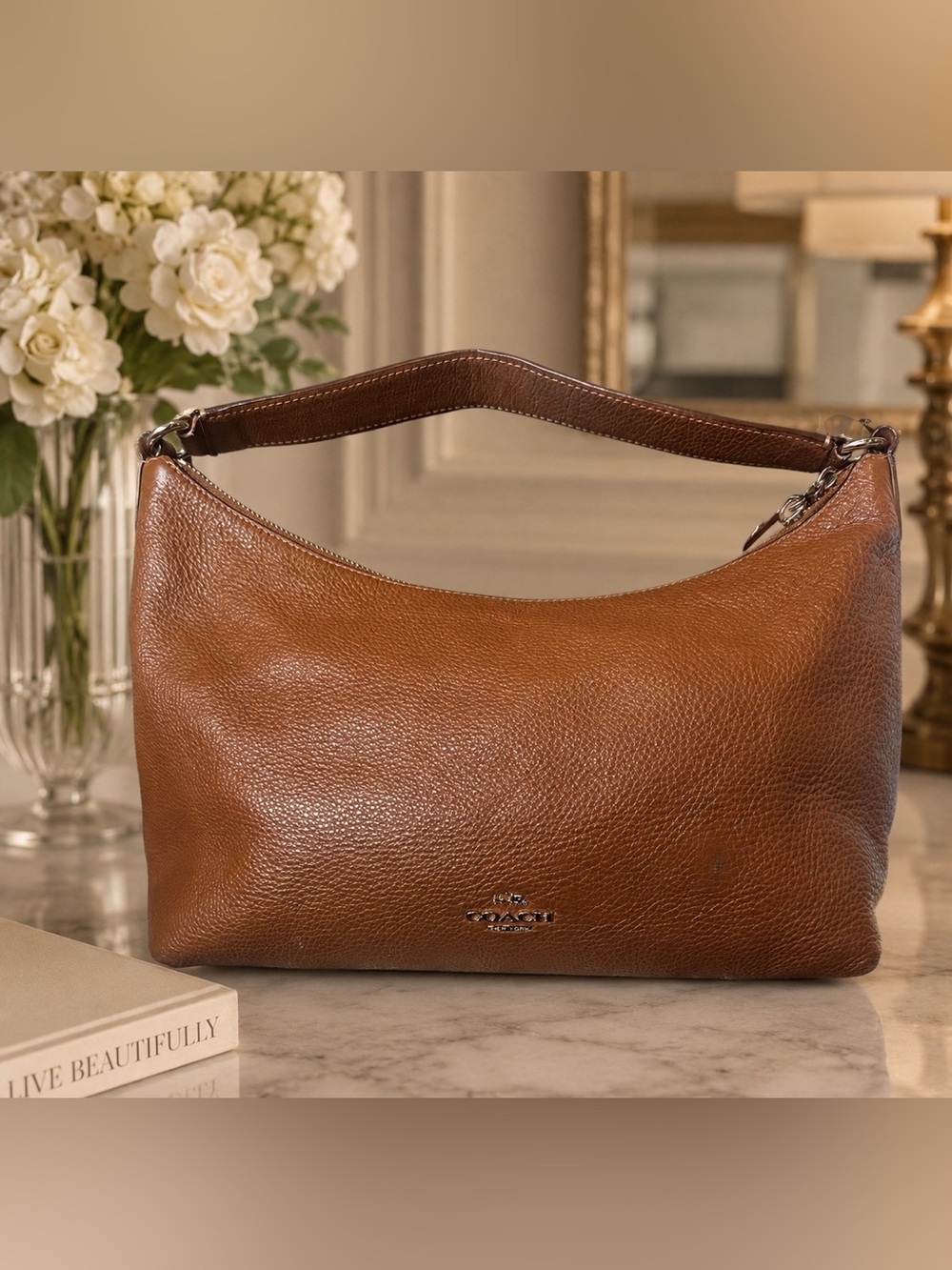 Celeste East West Convertible Hobo Shoulder Bag